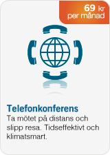 Telefonkonferens promo