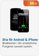 Bria för Android och iPhone